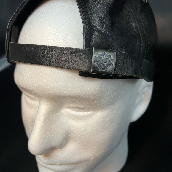 Harley Davidson Leather Anniversary hat - Picture 3 of 4